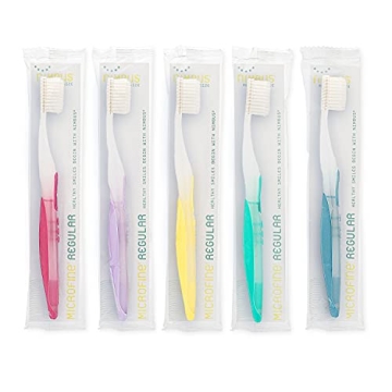 NIMBUS Extra Soft Toothbrushes - Gentle on Sensitive Teeth & Gums (5 Pack)