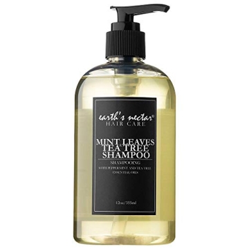Earth’s Nectar Mint Leaves and Tea Tree Shampoo Gentle Hair and Body Wash Infused with Tea Tree an...