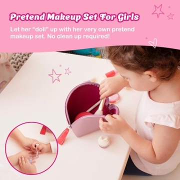 Litti Pritti 11-Piece Pretend Makeup Set for Toddlers