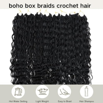 Vomella Goddess Box Braids - Stylish Crochet Hair Extensions