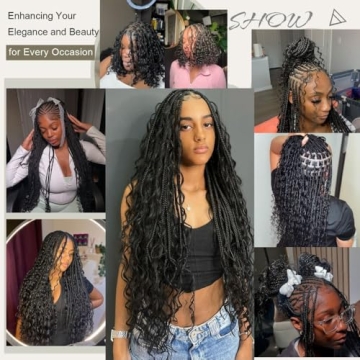 Vomella Goddess Box Braids - Stylish Crochet Hair Extensions