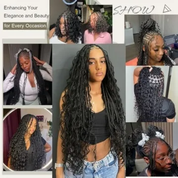 Vomella Goddess Box Braids - Stylish Crochet Hair Extensions
