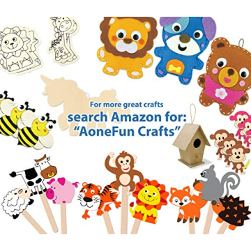 Unfinished Wood Frame for Kids DIY Crafts Perfect for Valentine’s