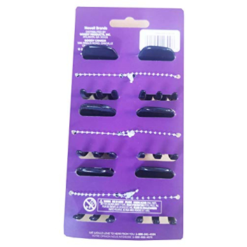 Goody Classic Claw Hair Clips - 6-Count, Clear, Brown and Black - 1/2 Claw Will Gently Keep Hair Secured In Place with a Long Lasting Hold, color may vary
