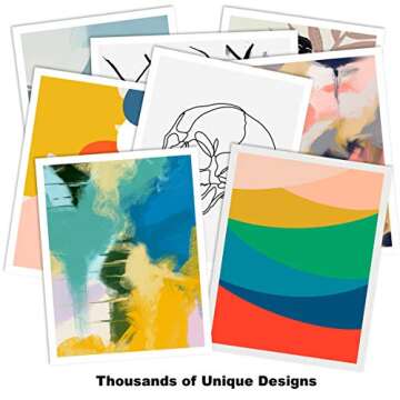 Faces, Print of Original Abstract Line Drawing Wall Decor Wall Art Print Poster Modern Contemporary ...