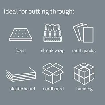 Slice 10559 Industrial Knife, 1 Pack, Manual (Blade Stays in Position)