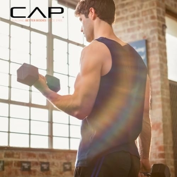 CAP Barbell Coated Hex Dumbbell for All Fitness Levels