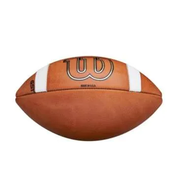 WILSON GST Leather Game Football - Official