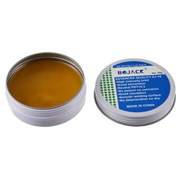 BOJACK Solder Flux Paste for Easy Electronics Soldering