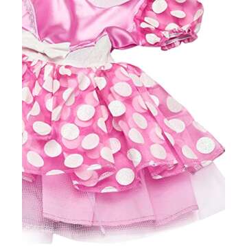 Disney Minnie Mouse Classic Tutu Girls' Costume, Pink