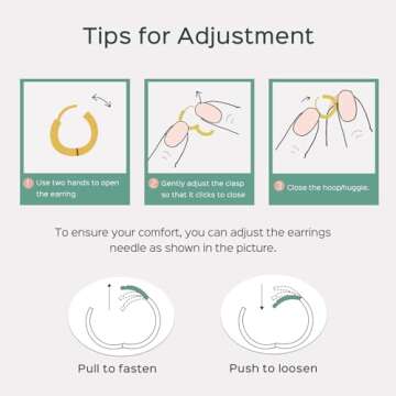 ChicSilver Silver Huggie Earrings White Gold Plated Silver Tiny Huggie Hoop Earrings Hypoallergenic Cartilage Piercing Earrings Sleeper Earrings - 10MM