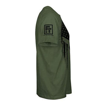 Stylish USA Patriotic Spartan T-Shirt for Men