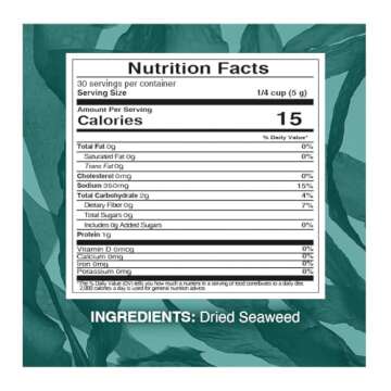 Chung Jung One O'Food Dried Seaweed, Korean Miyeok Baby Wakame Cut Flakes for Miyeokguk Miso Soup Sea Weed Salad, Product of Korea, 150g, 60 Servings, Pack of 1