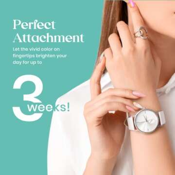 Beetles Gel Nail Polish Kit with Base and Top Coats