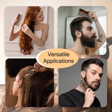 TaShow Hair Detangling Comb 2 Pack for Wet & Dry Hair