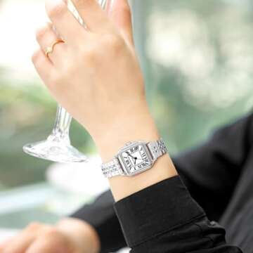 Stylish Szaikyri Square Watches for Women - Elegant Design