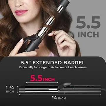 TYMO ROTA Automatic Curling Iron for Effortless Curls