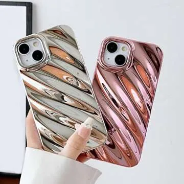 Elegant Caseative Water Ripple Pattern for iPhone 13