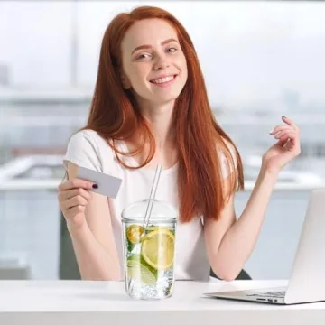 Stylish UPKOCH Glass Coffee Cups Set for Coffee & Smoothies