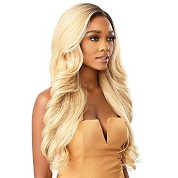 Outre Melted Hairline Lace Front Wig for a Natural Look