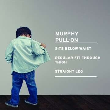 Levi's Baby Boys Straight Fit Jeans, PCH, 24M