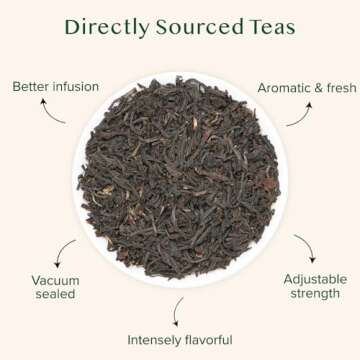 VAHDAM, Assam Black Tea Leaves (340g/12oz) 170+ Servings | High Caffeine, Non GMO, Gluten Free | STRONG, MALTY & RICH | Pure Unblended Single Origin Black Loose Leaf Tea | Vacuum Sealed