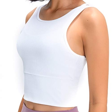 Workout Tank Tops for Women Comfortable Active Cropped