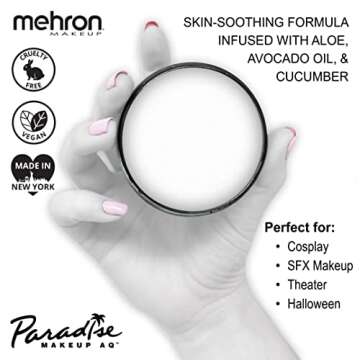 Mehron Makeup Paradise Makeup AQ Pro Size | Stage & Screen, Face & Body Painting, Special FX, Beauty...