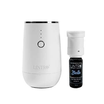 LINTRO Waterless Portable Essential Oil Diffuser - Rechargeable & Quiet Aromatherapy