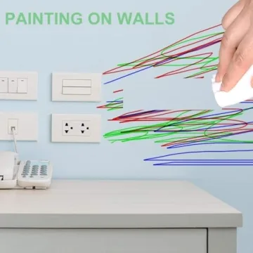 Magic Sponge Eraser 100 Pack | Multi Surface Foam Cleaning Pads