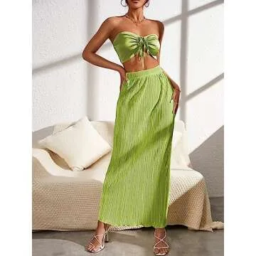 OYOANGLE Women's Stylish 2 Piece Outfit Set for Every Occasion