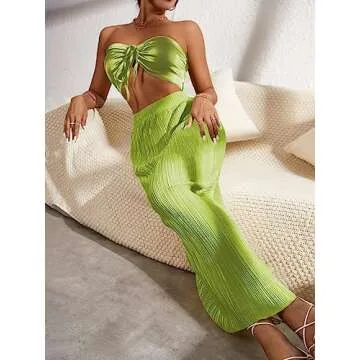 OYOANGLE Women's Stylish 2 Piece Outfit Set for Every Occasion