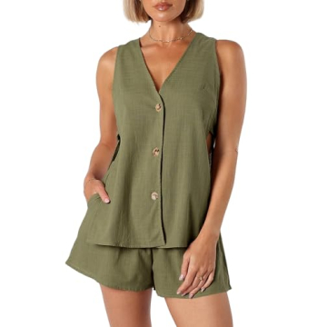 Tankaneo Women's Summer Two-Piece Outfit for Every Occasion