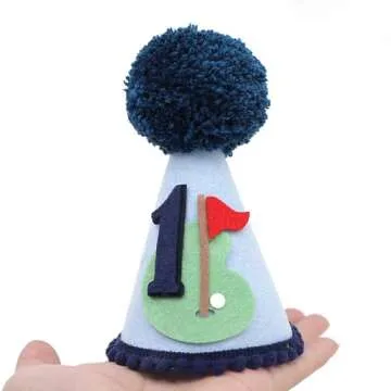 Golf 1st Birthday Hat for Boys - Fun Party Decor