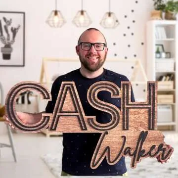 Custom Baby Name Sign for Nursery, Customized Wood Name Sign, Name Wall Decor for Nursery, Personalized Wooden Sign, 12-52 Inch Size, Ideal for Boys and Girls - Stacked Name Sign