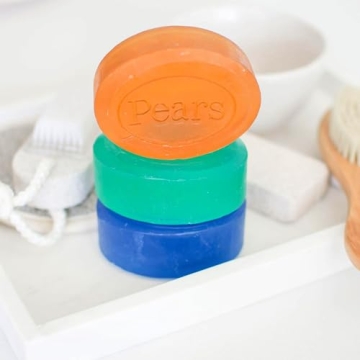 Pears Amber Soap - Gentle Moisturizing Glycerin Bar for All Skin