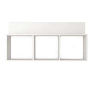 Danya B. Modern 3 Cube Floating Wall Shelf - Easy to Hang