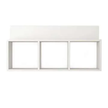 Danya B. Modern 3 Cube Floating Wall Shelf - Easy to Hang