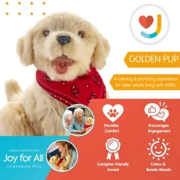 Golden Pup Companion Pet for Seniors - Joy For All
