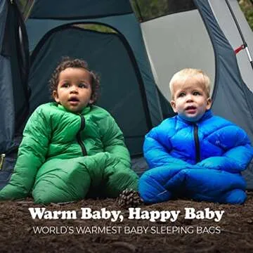 Little Mo 20 Down Baby Sleeping Bag for camping safety