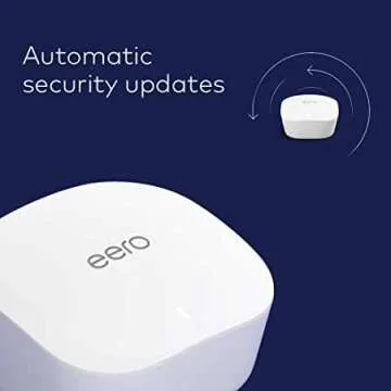 Amazon eero mesh wifi system - Supports internet plans up to 550 Mbps, Coverage up to 4,500 sq. ft., 3-pack