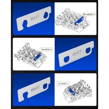 Orion Motor Tech EN 48383 Camshaft Retaining Tool EN 46105 Compatible with Cadillac Buick Chevrolet Vauxhall Saab Pontiac Equinox Holden Saturn Cam Alignment Holding Kit for V6 2.8L 3.0L 3.6L Engines