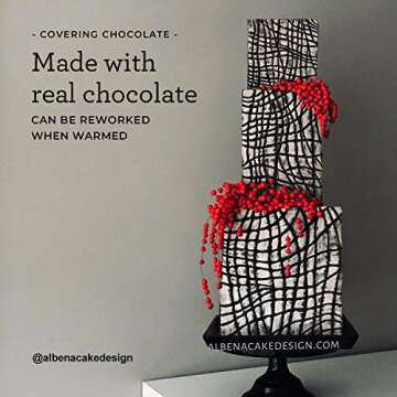 Satin Ice ChocoPan Bright White Covering Chocolate, 1 Pound