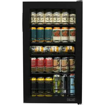 Limited Edition Beverage Refrigerator with Glass Door