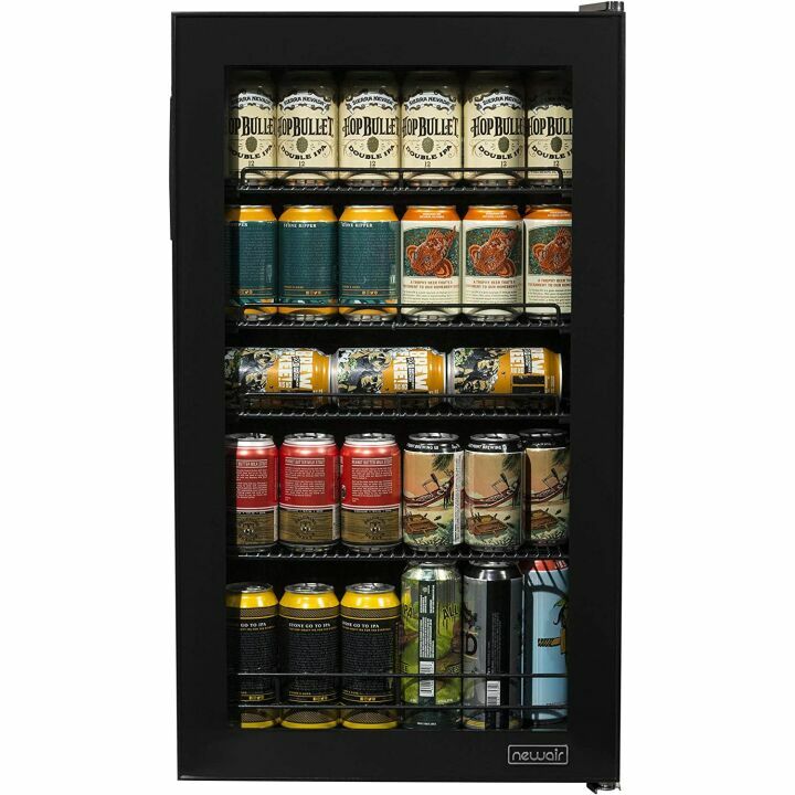 Limited Edition Beverage Refrigerator with Glass Door