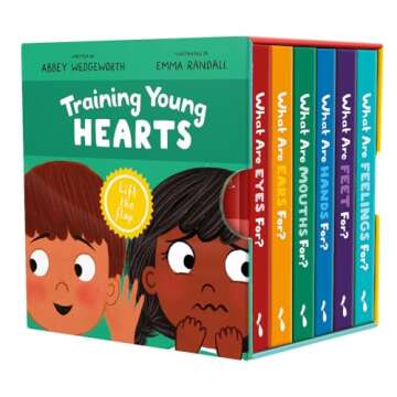 Training Young Hearts Board Books Boxed Set: 6 Lift-the-Flap Board Books & Guide for Grown-Ups (Lift...