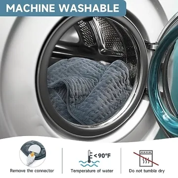 ZUODUN Electric Heating Pad for Pain Relief and Comfort