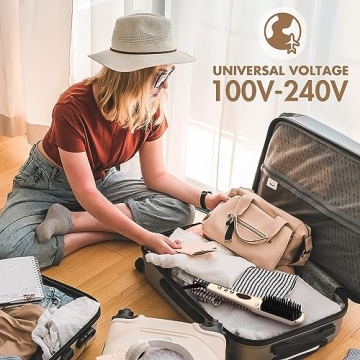 MiroPure Ionic Straightening Brush for Fast Styling