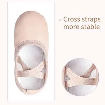 Stelle Girls Ballet Shoes for Young Dancers - Comfort & Style