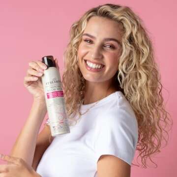 CURLSMITH - Invincible Volume Hair Mousse, Instant Volume, Alcohol Free, Non-Sticky, for Wavy, Curly or Coily Hair, Vegan (200ml/6.8fl oz)